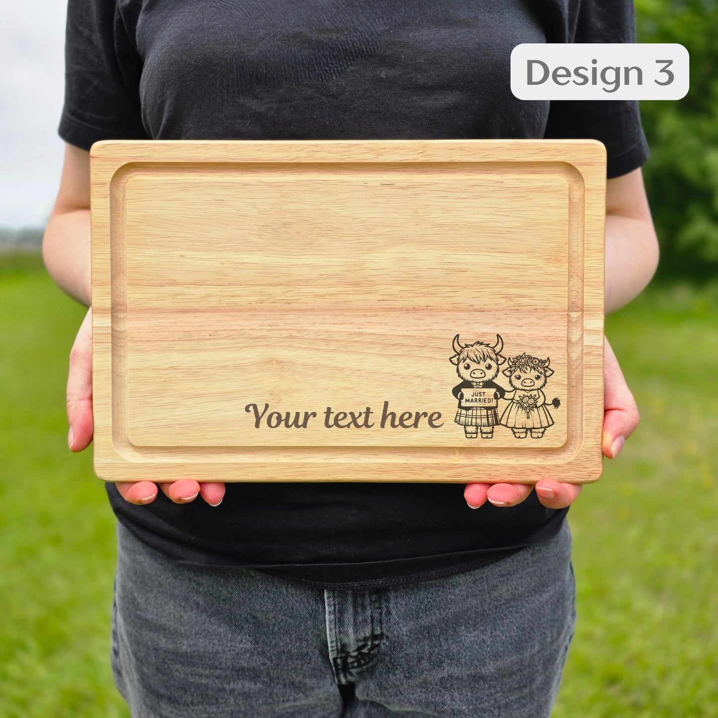 Personalised Wooden Chopping Board - Unusual Gift Idea
