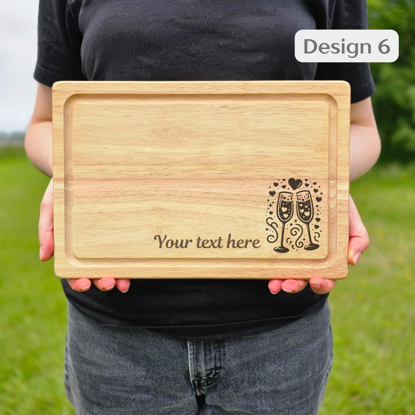 Personalised Wooden Chopping Board - Unusual Gift Idea