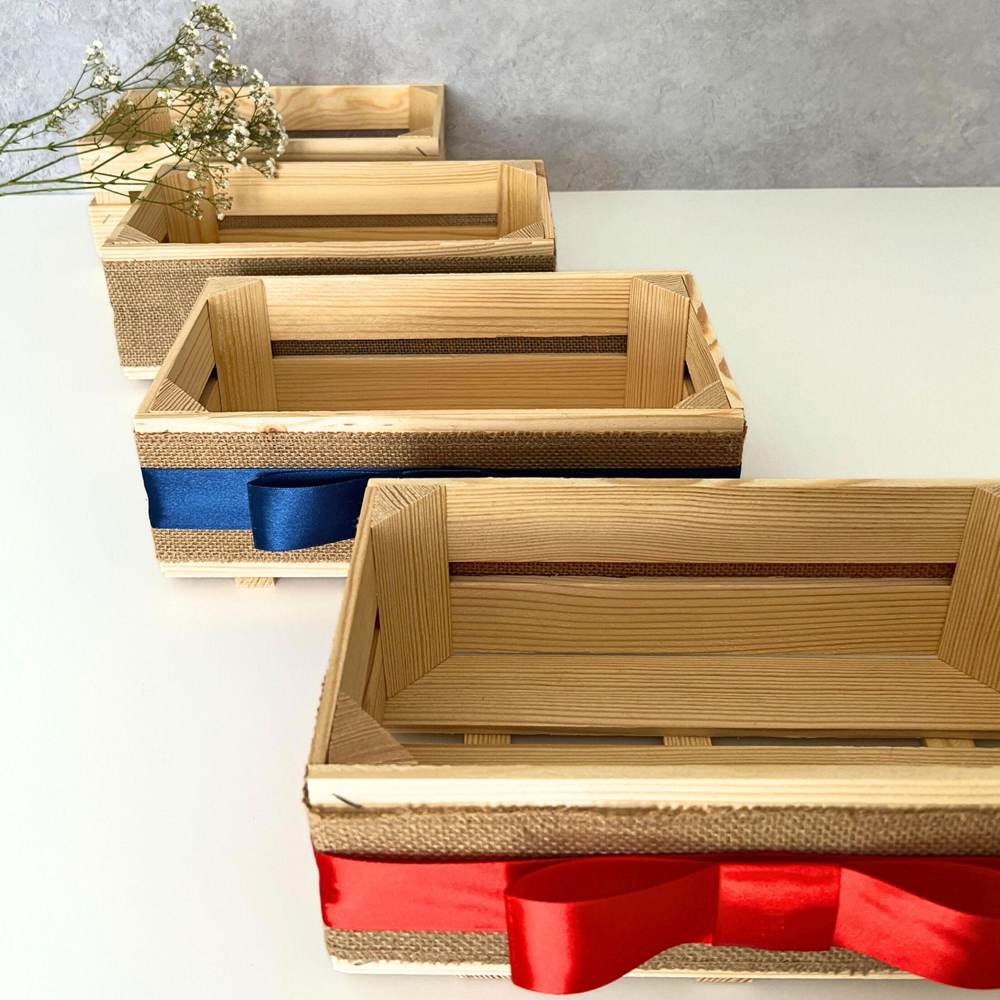 Make Your Own Hamper Kit, Empty Gift Basket, Christmas, Birthday, Wedding, Housewarming, Anniversary, Mothers Day