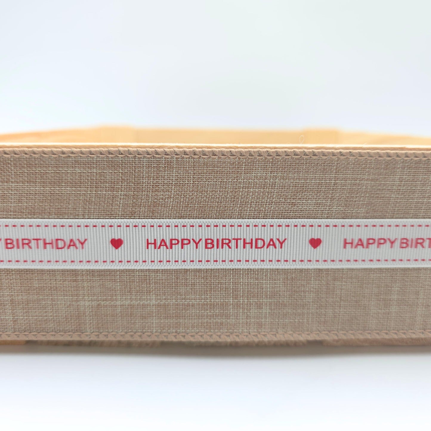 Happy Birthday Gift Box, Empty Make Your Own Hamper, Gift Box Basket, Gift Wrap, Wine Basket