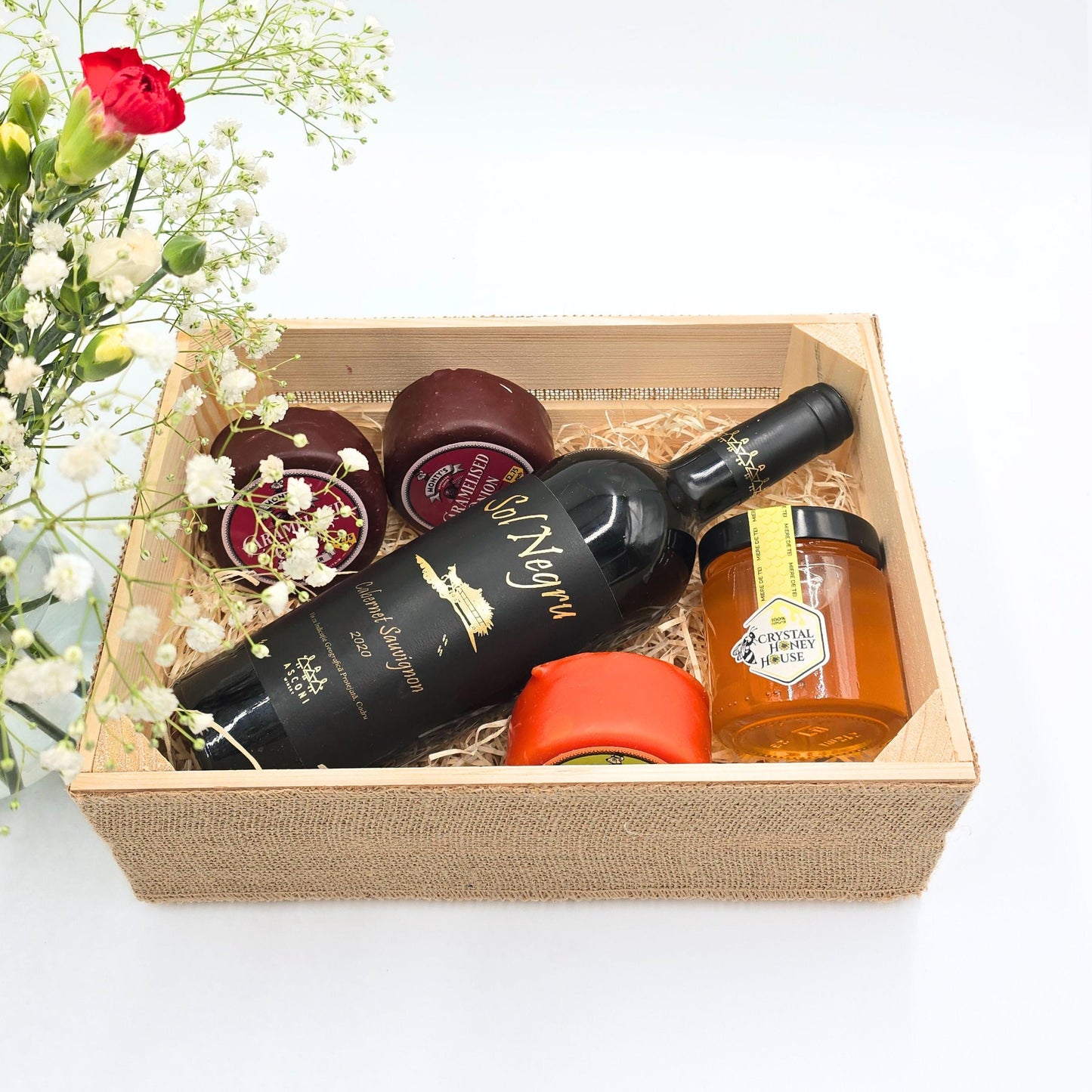 Empty Make Your Own Hamper Kit, Gift Box Basket, DIY Kit - Birthday, Wedding, Housewarming, Anniversary, Mothers Day, Colours Available