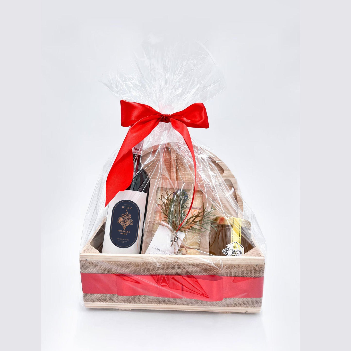 Empty Make Your Own Hamper Kit, Gift Box Basket, DIY Kit - Birthday, Wedding, Housewarming, Anniversary, Mothers Day, Christmas