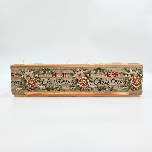 Empty Christmas Gift Basket, Wine Box, Make Your Own Hamper Kit, Gift Box Basket, DIY Kit