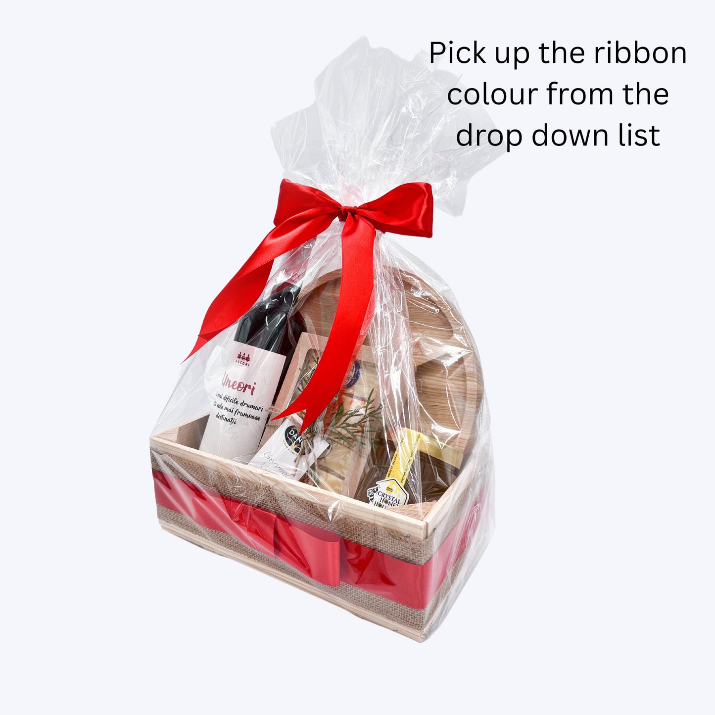Empty Make Your Own Hamper Kit, Gift Box Basket, DIY Kit - Birthday, Wedding, Housewarming, Anniversary, Mothers Day, Colours Available