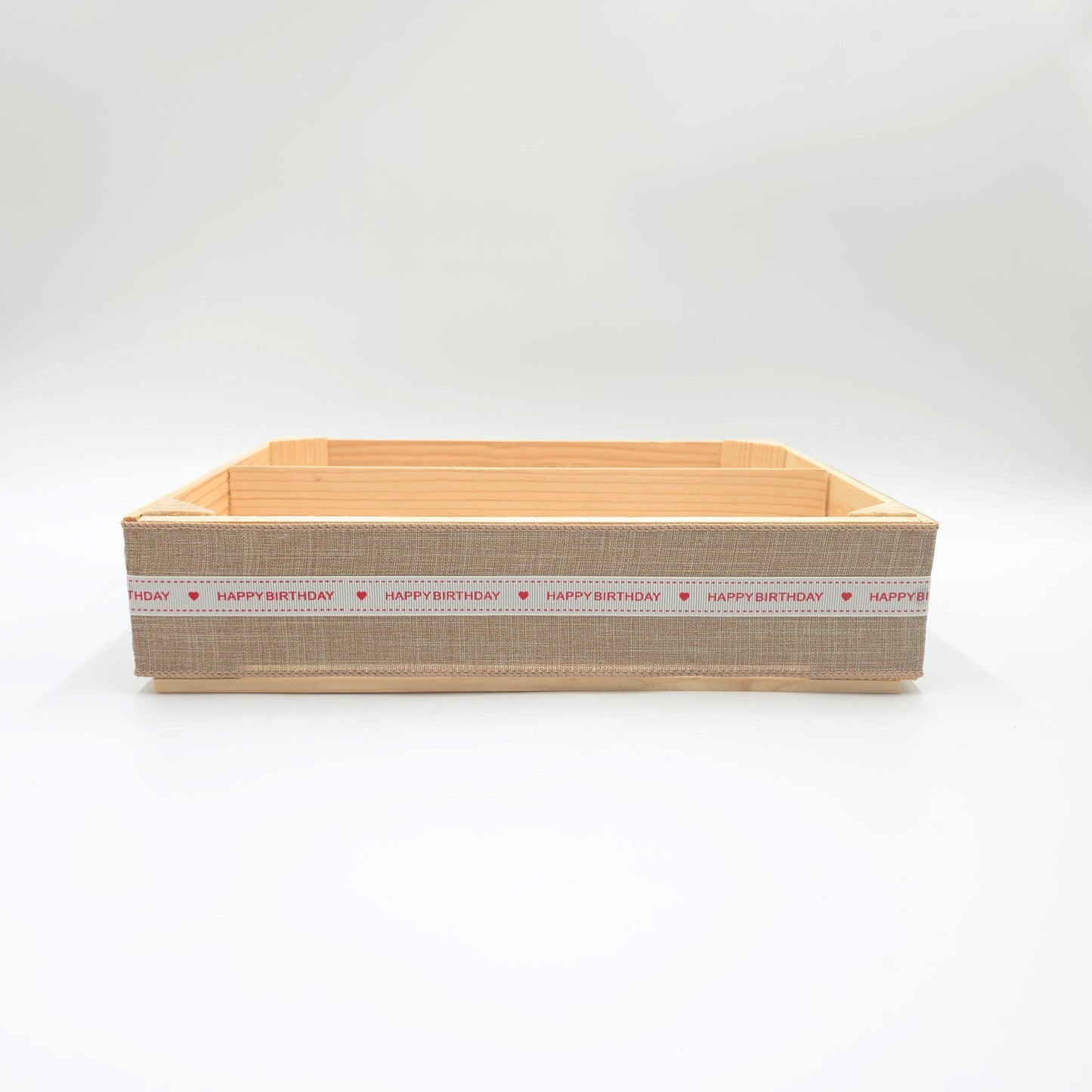 Happy Birthday Gift Box, Empty Make Your Own Hamper, Gift Box Basket, Gift Wrap, Wine Basket