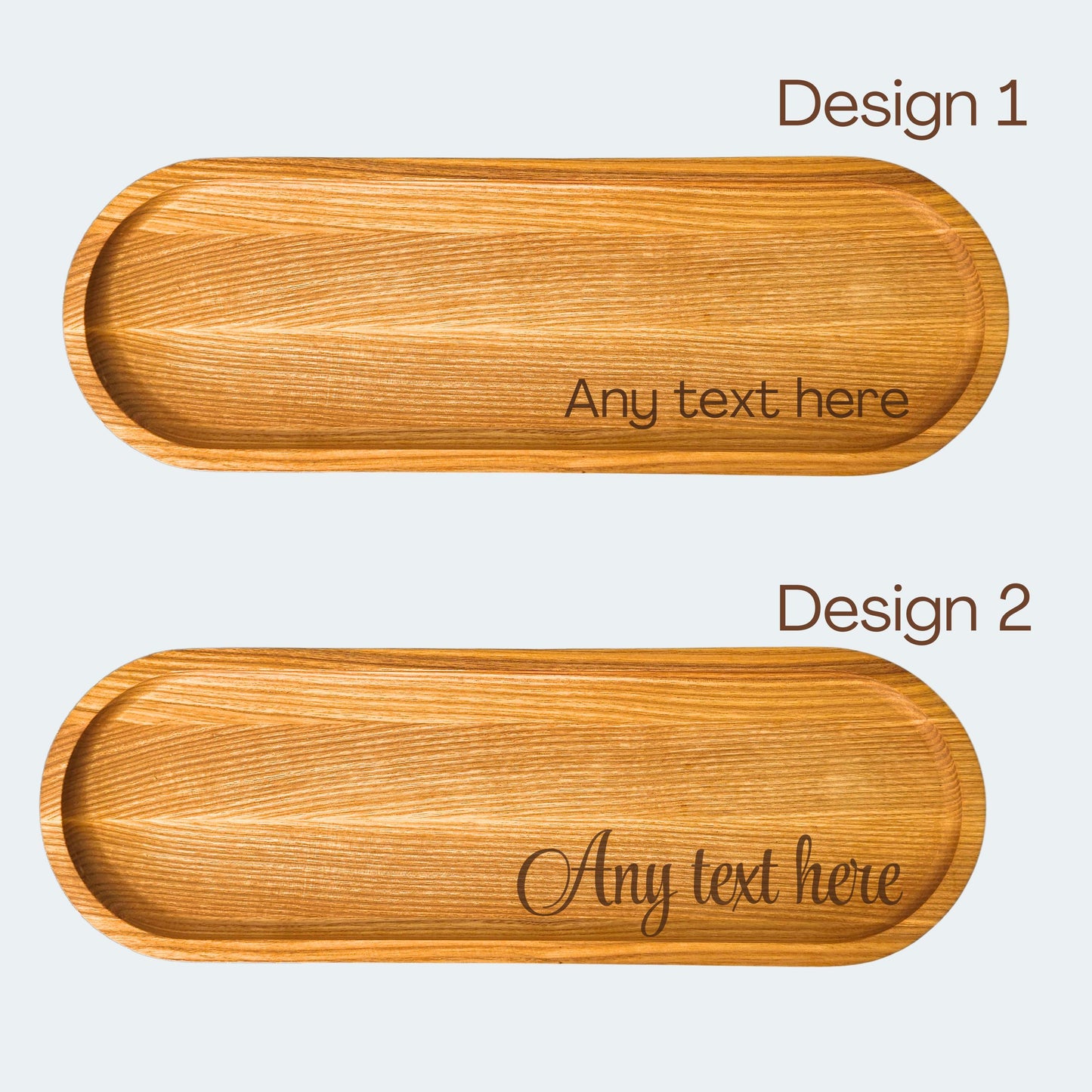 Personalised Table Centrepiece, Wooden Serving Board