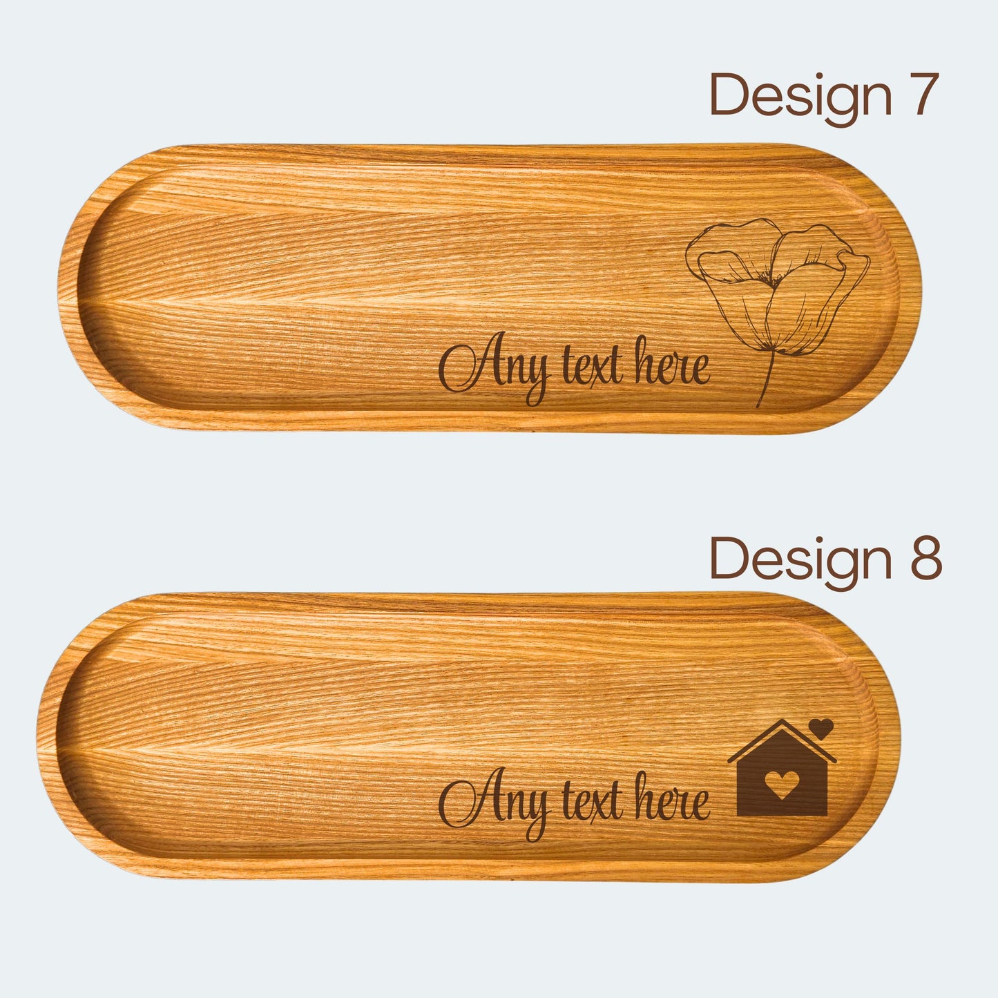 Personalised Table Centrepiece, Wooden Serving Board