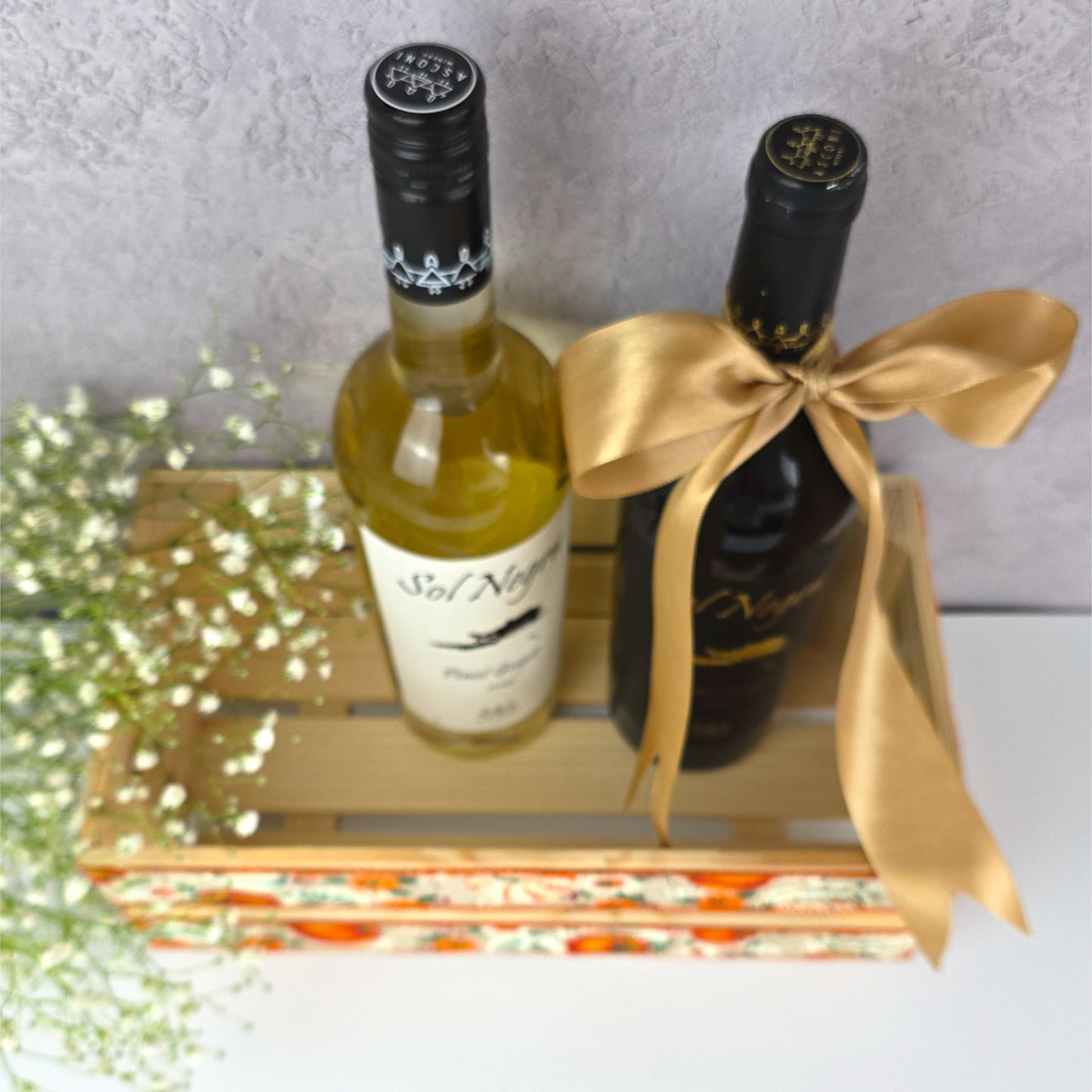 Pumpkin Wooden Crate Halloween Treat Box Autumn Gift Hamper Pumpkin Basket Fall Decor Hygge Gift Box 30 cm x 15 cm