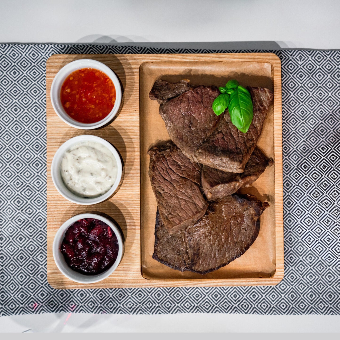 Personalised Steak Serving  Platter