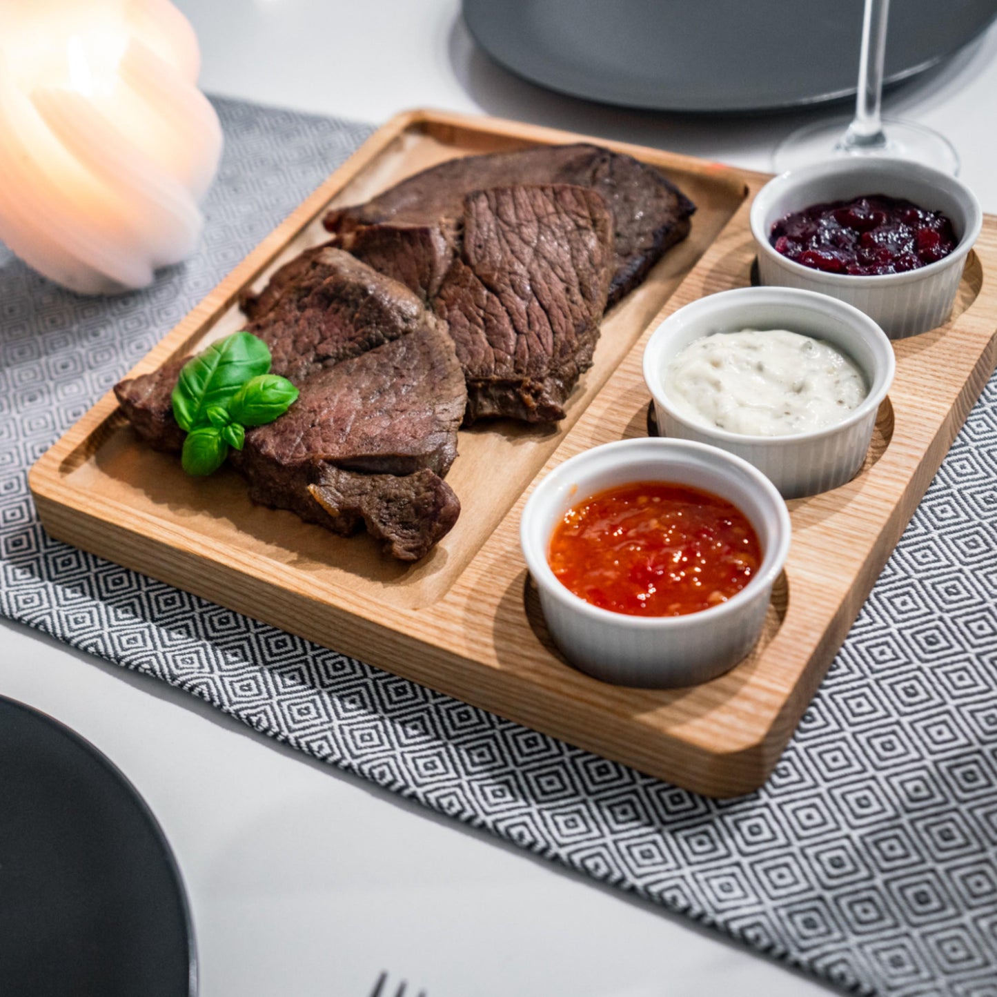 Personalised Steak Serving  Platter