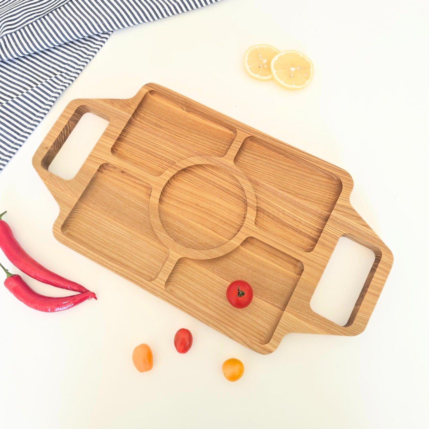 Sharing Wooden Platter for Restaurants