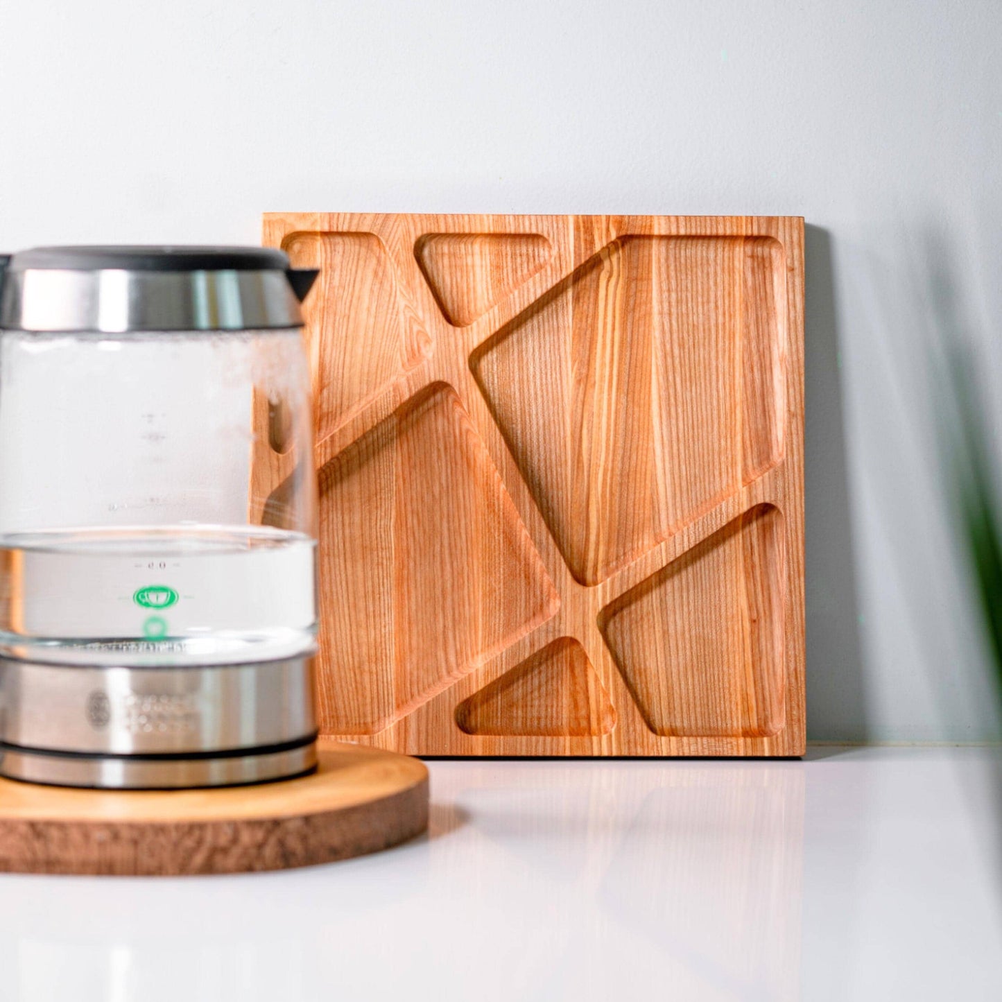 Personalised Square Wooden Cheese Board