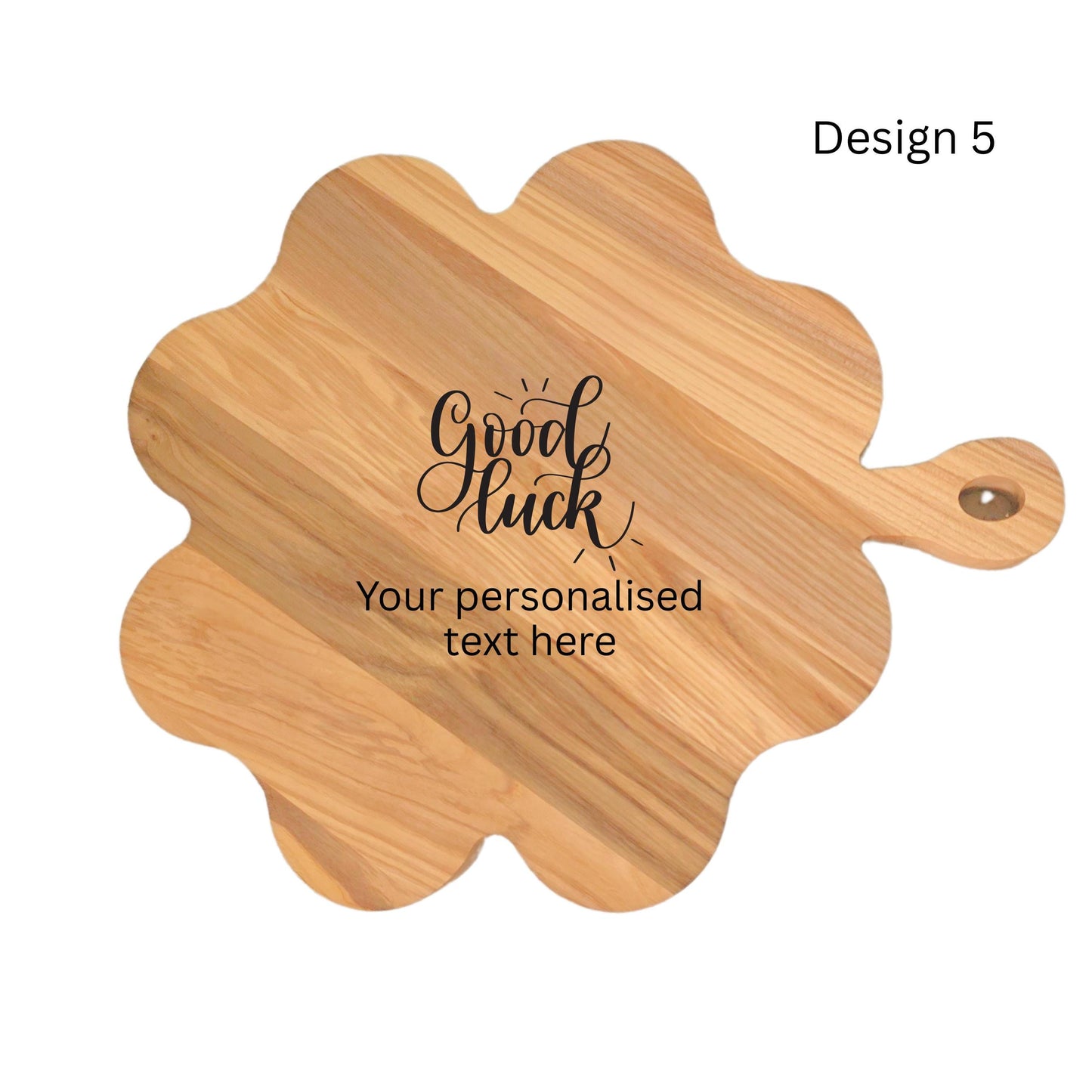 Personalised Four Leaf Clover Lucky Tray