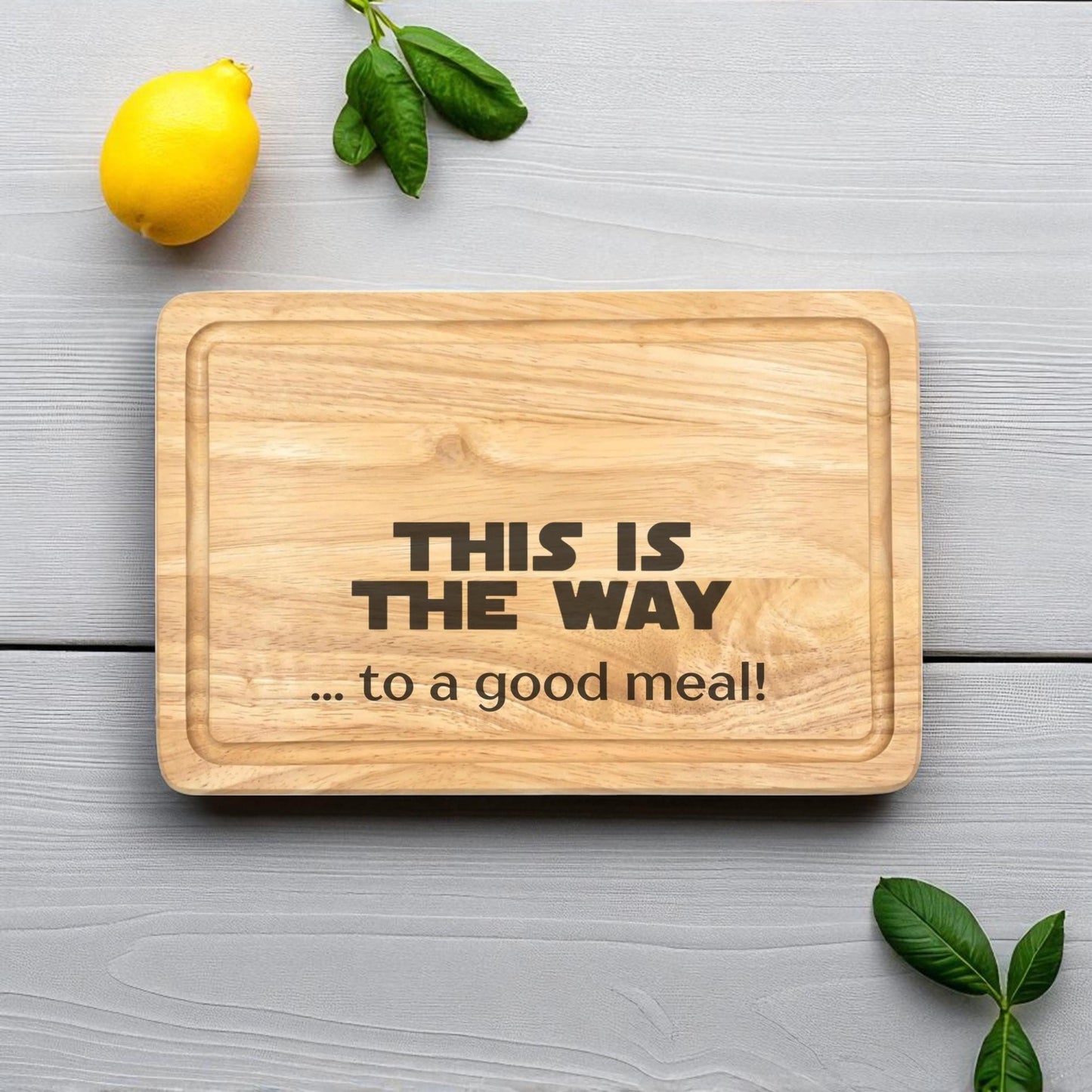 Personalised Engraved Chopping Board - Gift for Nerd
