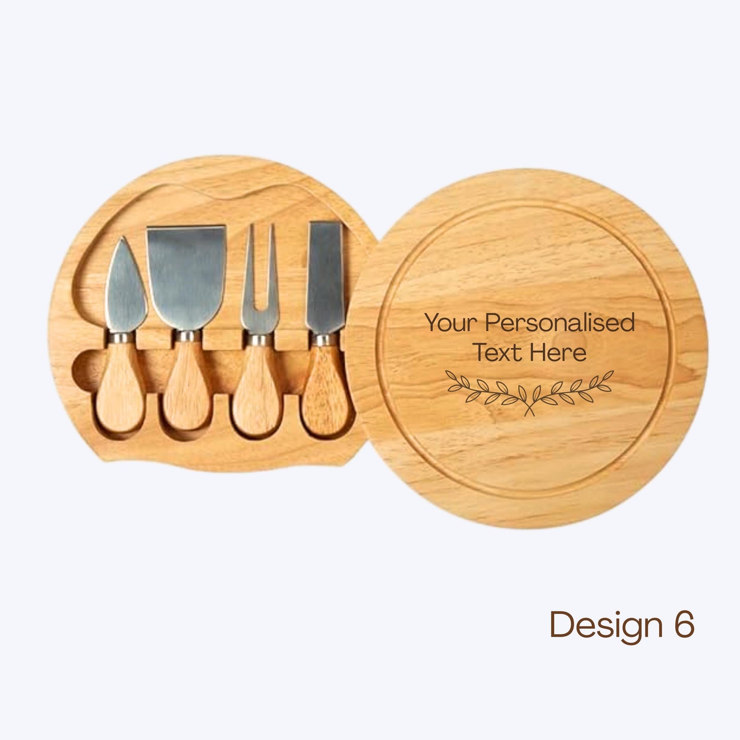 Personalised Cheeseboard Set Gift for Newlyweds