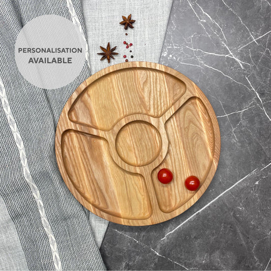 Personalised Wooden Charcuterie Platter