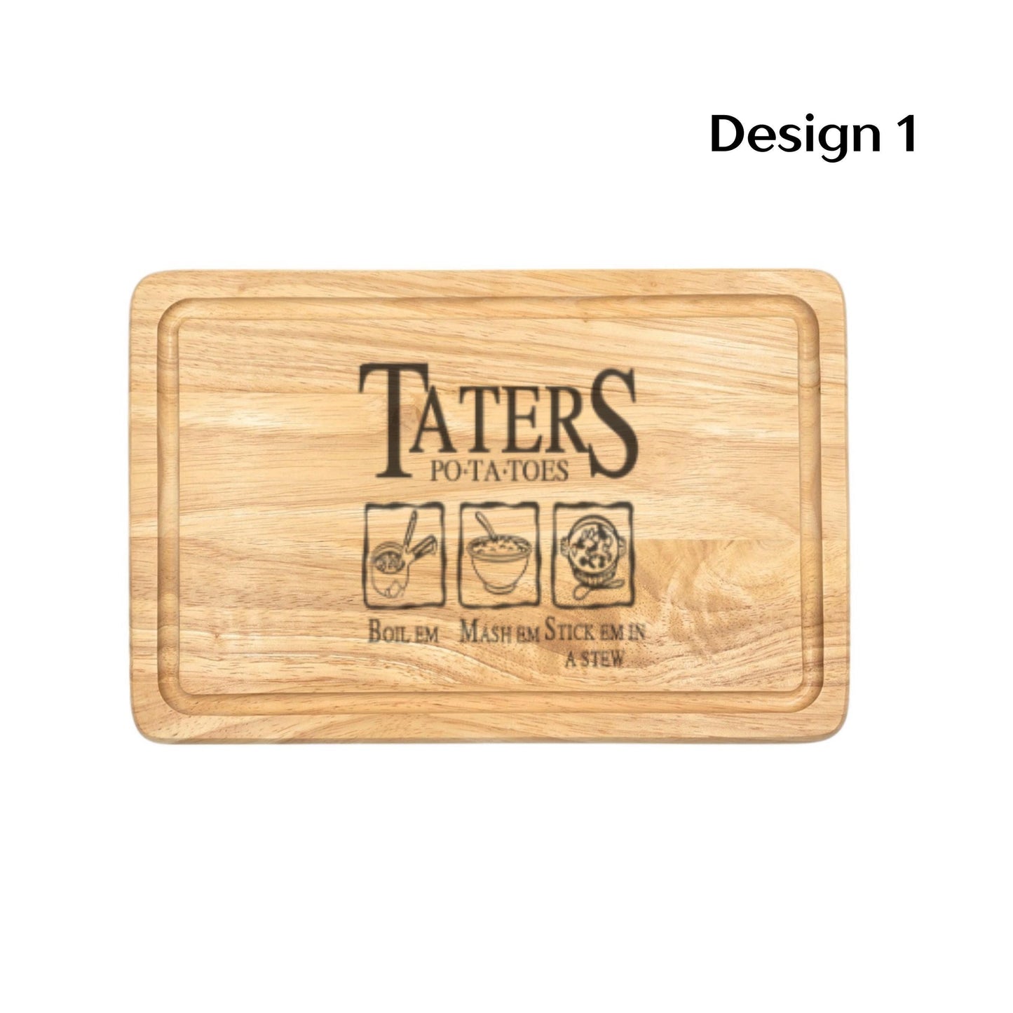 Personalised Engraved Chopping Board - Film Inspired Gift Idea