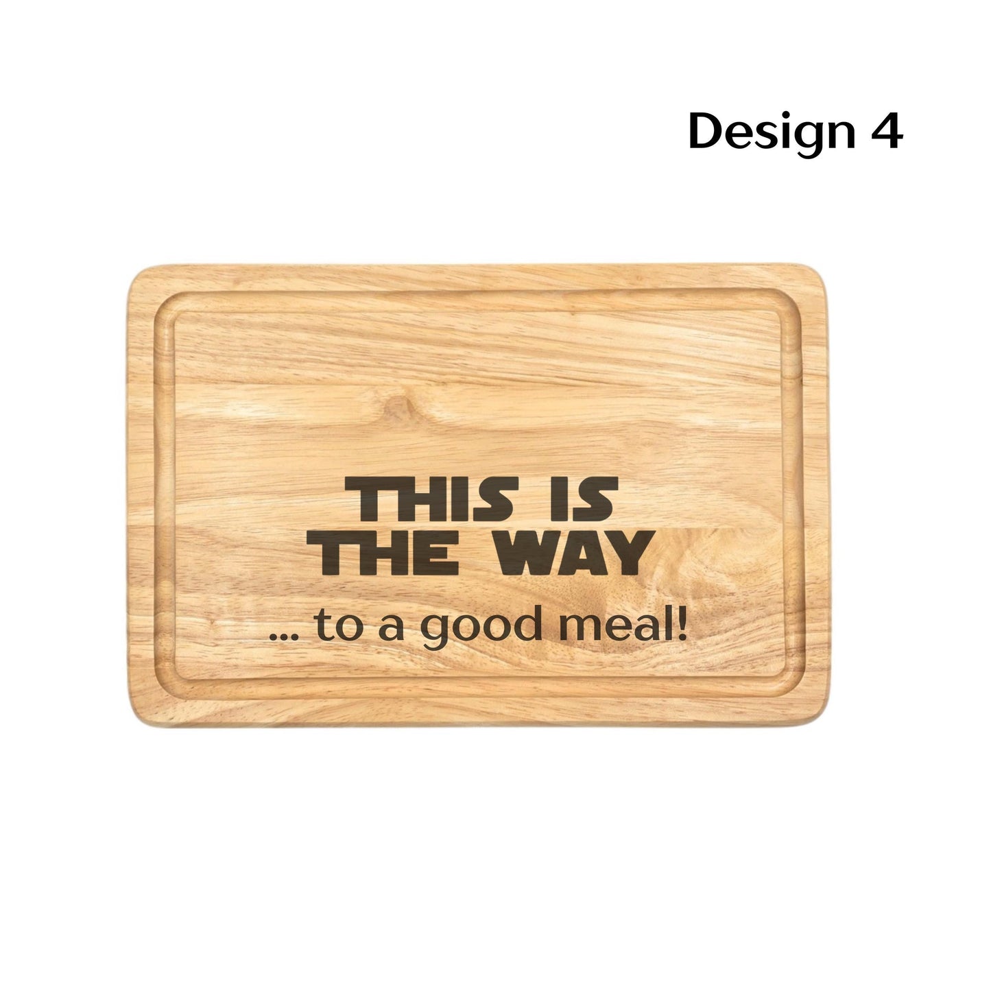 Personalised Engraved Chopping Board - Film Inspired Gift Idea