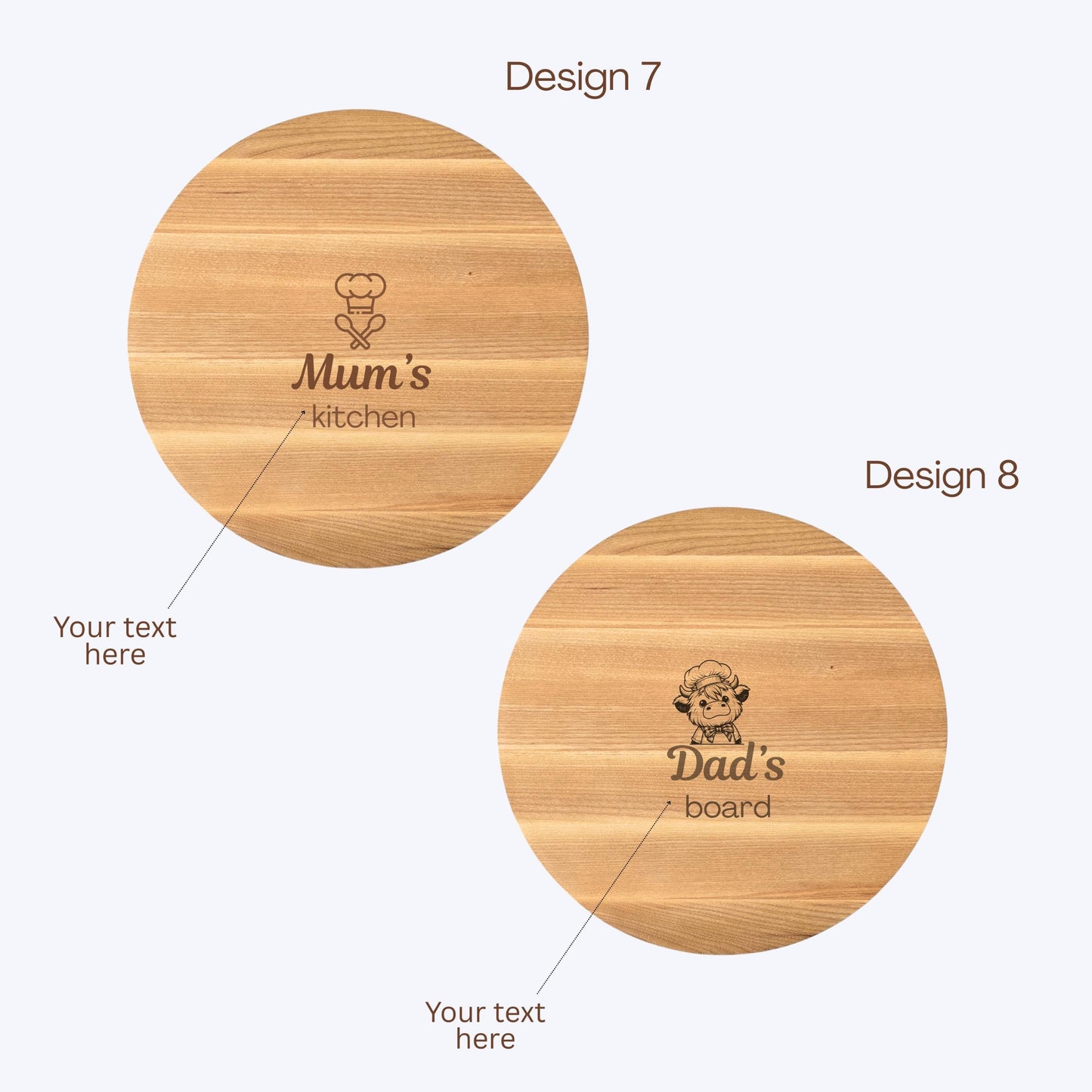 Personalised Wooden Charcuterie Board