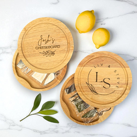 Personalised Cheese Board Set