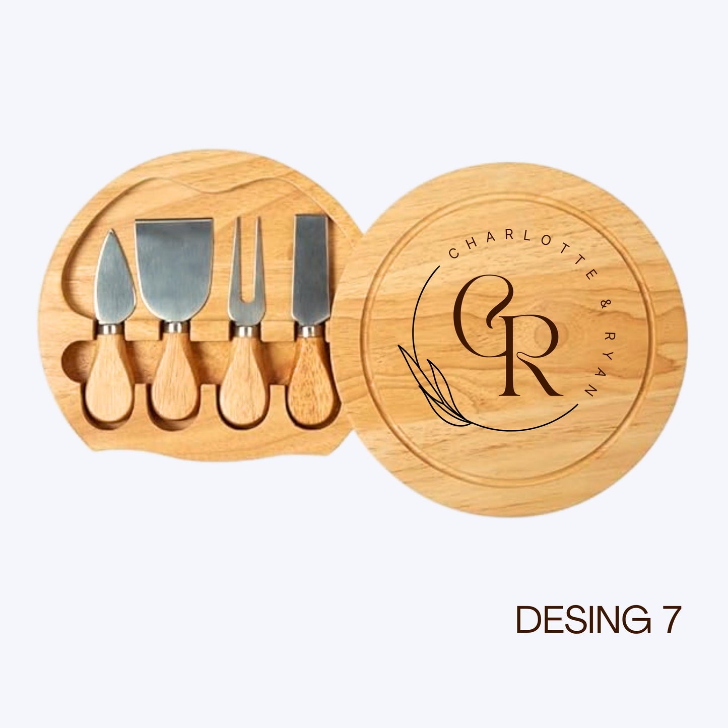 Personalised Cheese Board Set