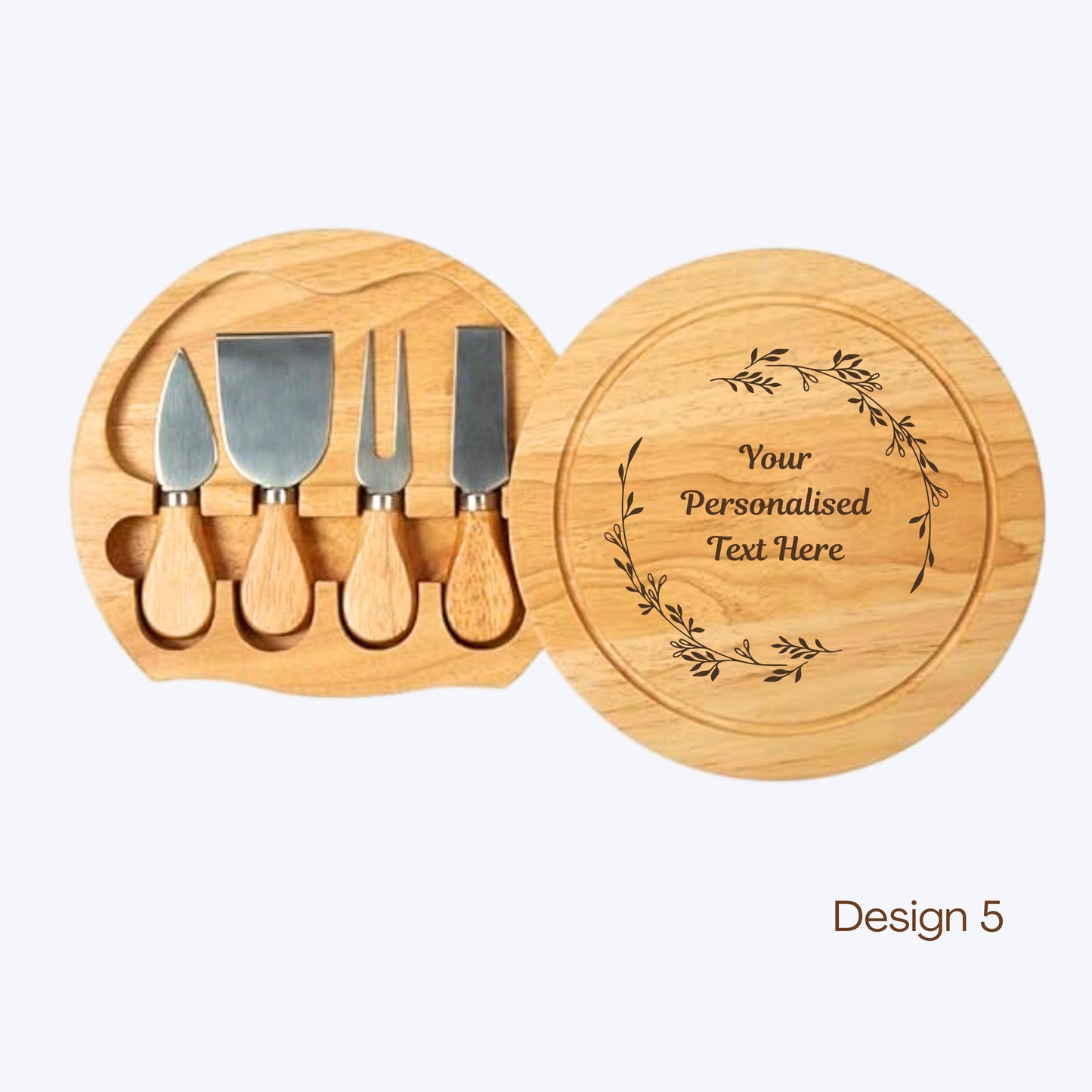 Personalised Cheeseboard Set Retirement Gift