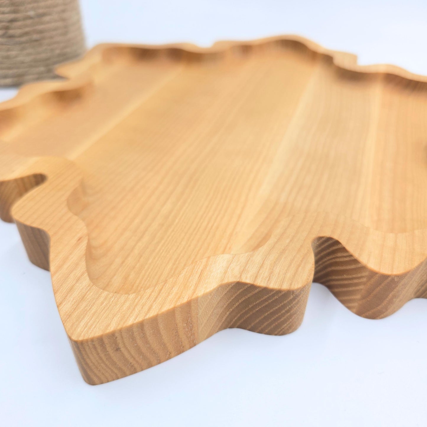 Personalised Christmas Handmade Snowflake Platter