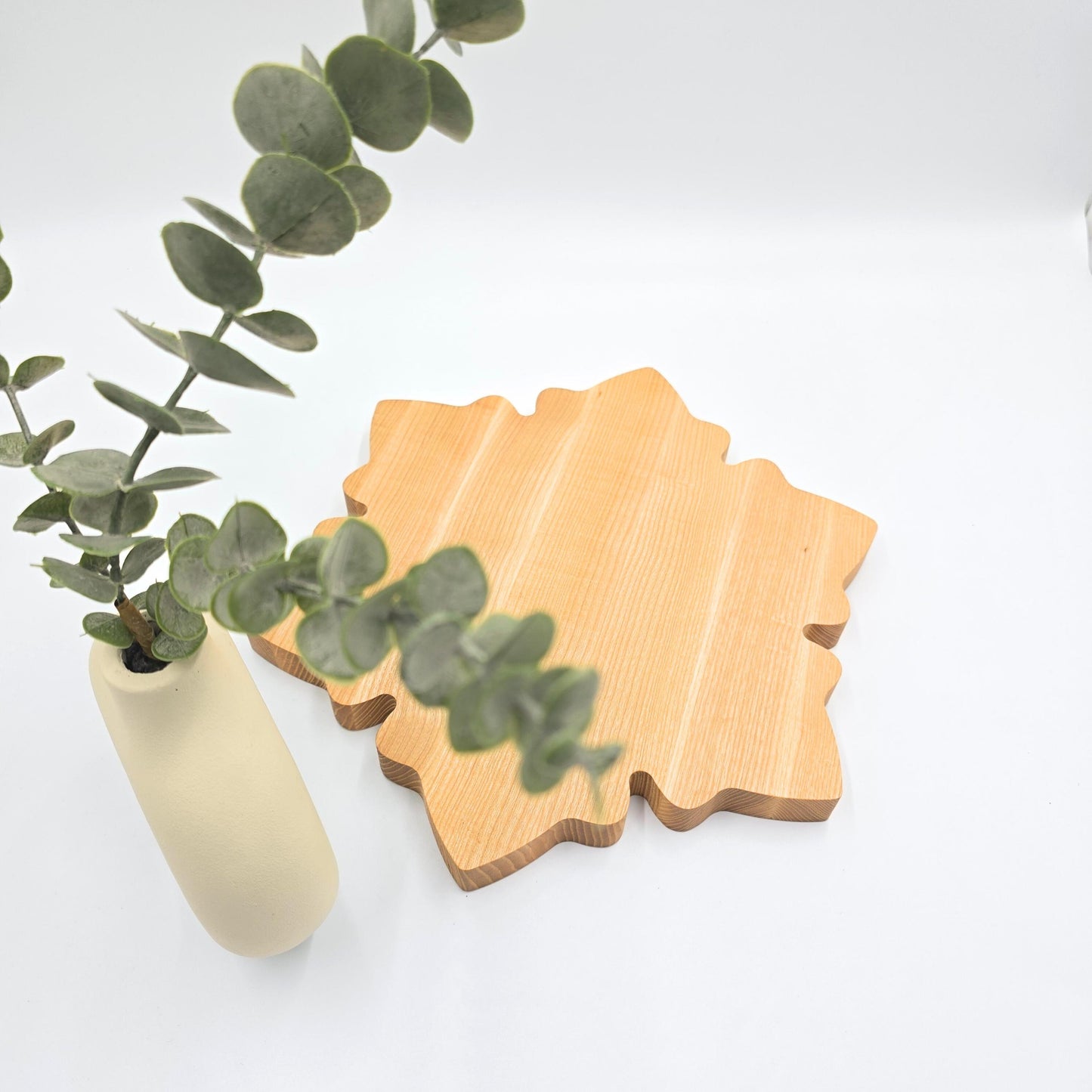 Personalised Christmas Handmade Snowflake Platter