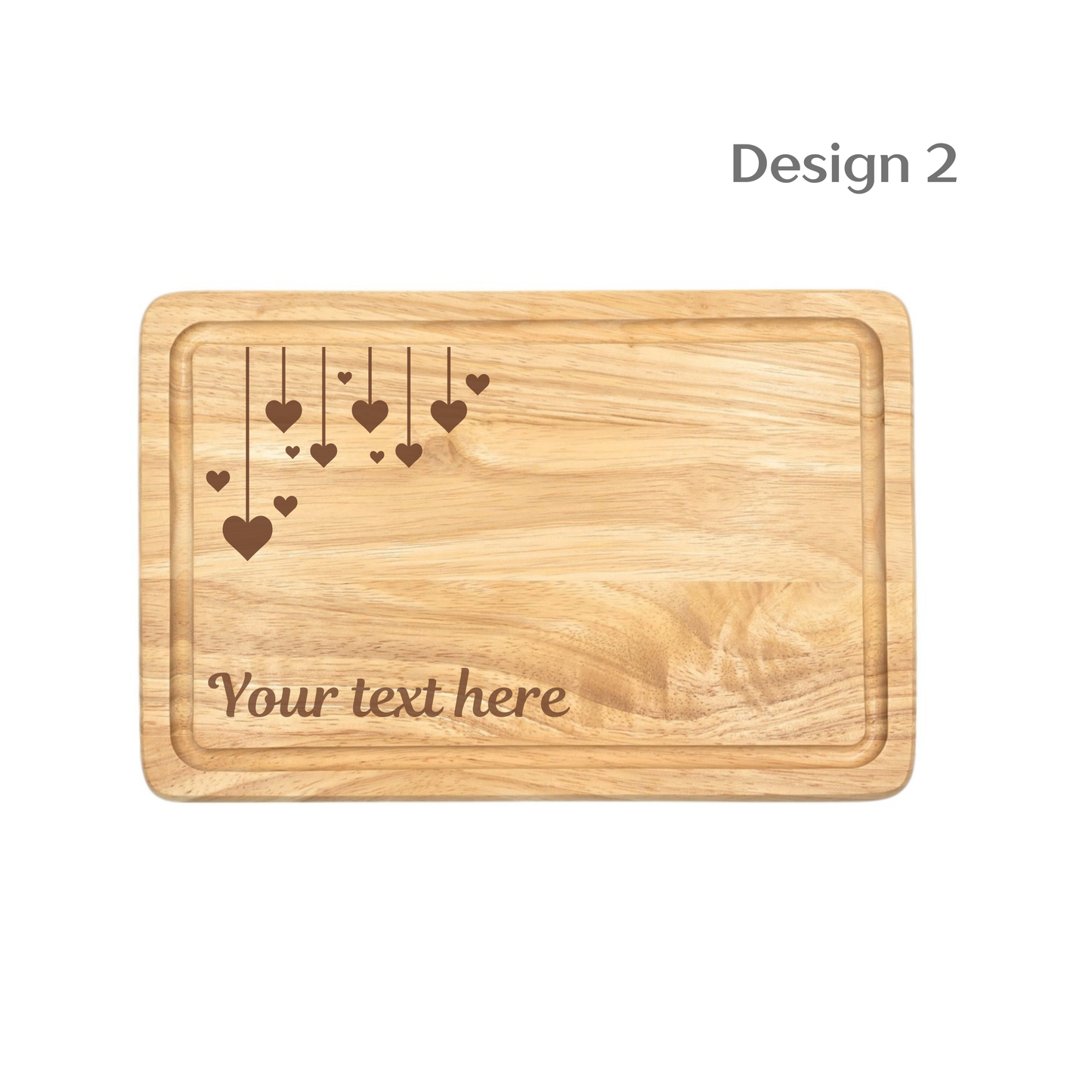 Personalised Wooden Chopping Board - Wedding Gift