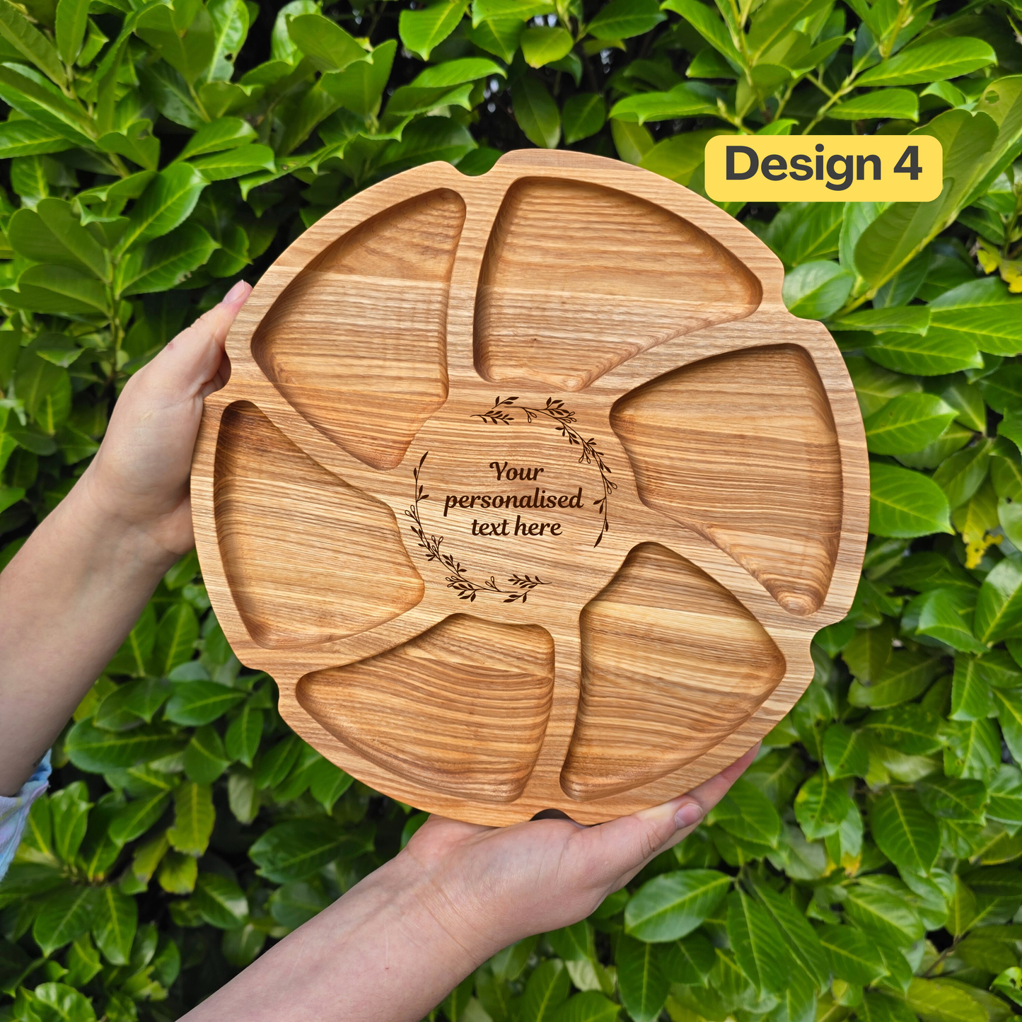 Personalised Gift Wooden Charcuterie Platter