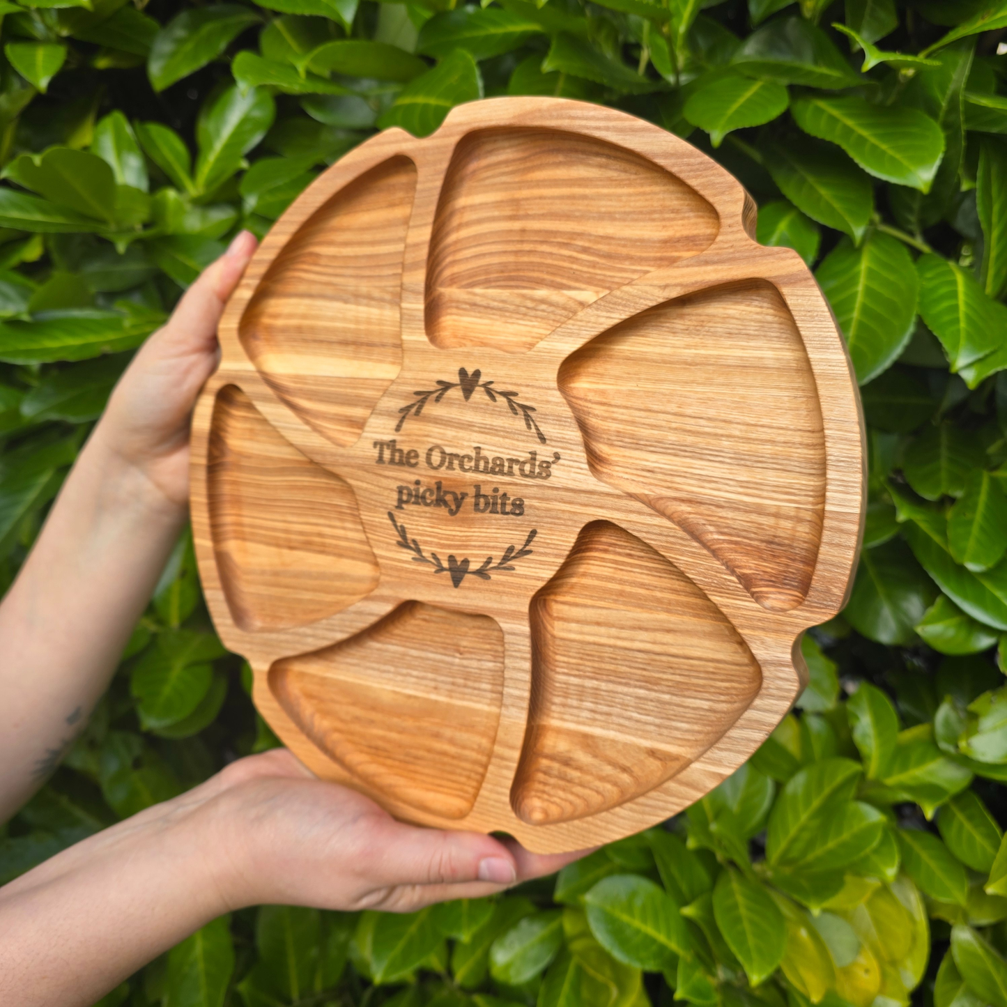 Personalised Gift Wooden Charcuterie Platter